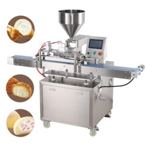Puff Eclair Choux Cream Injecting Machine for Bread Cake Croissant Side Filling Machine
