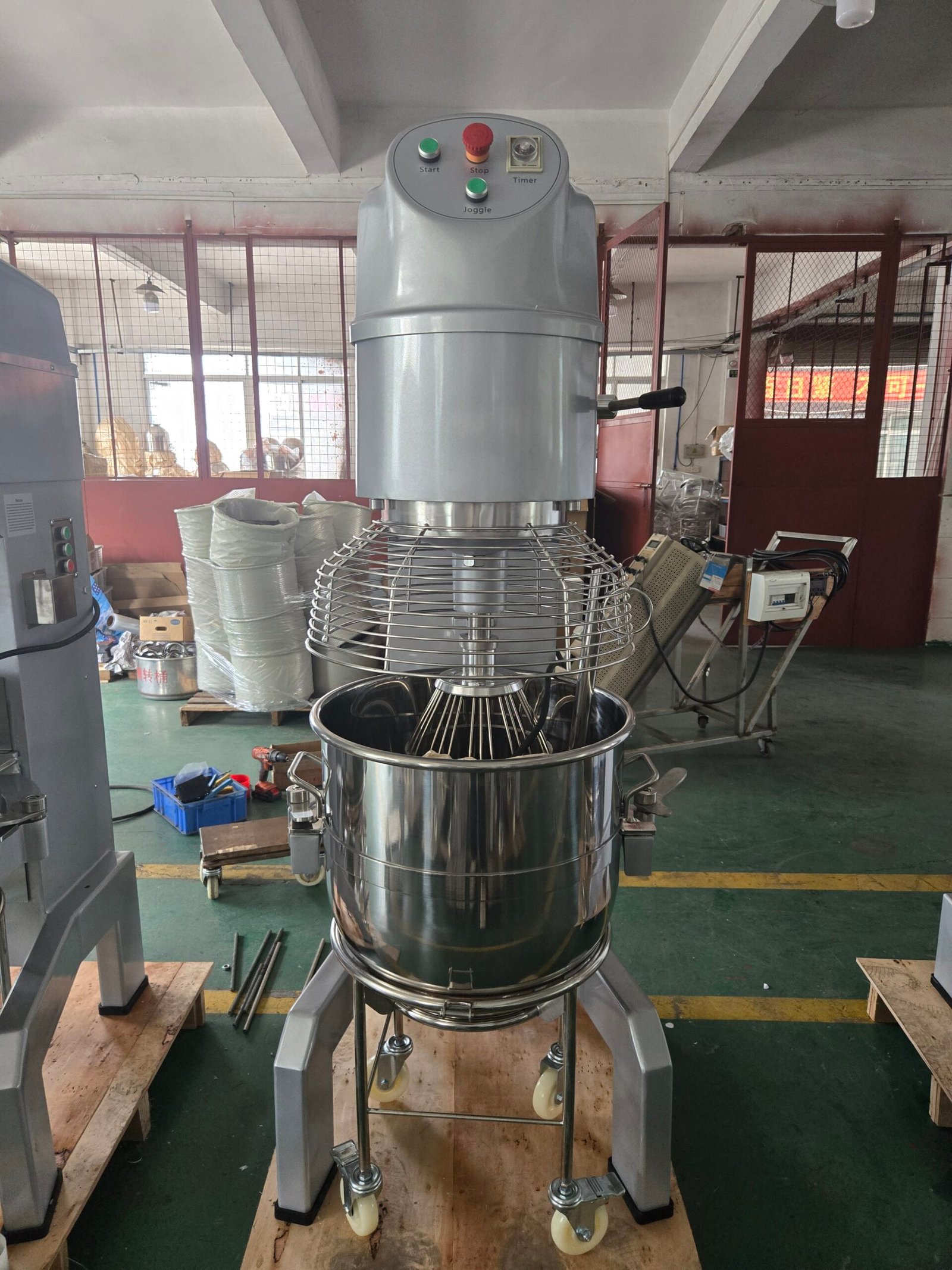 80L Cake Planetary Mixer Commercial Kitchen Cream Stand Food Mixers - Image 4